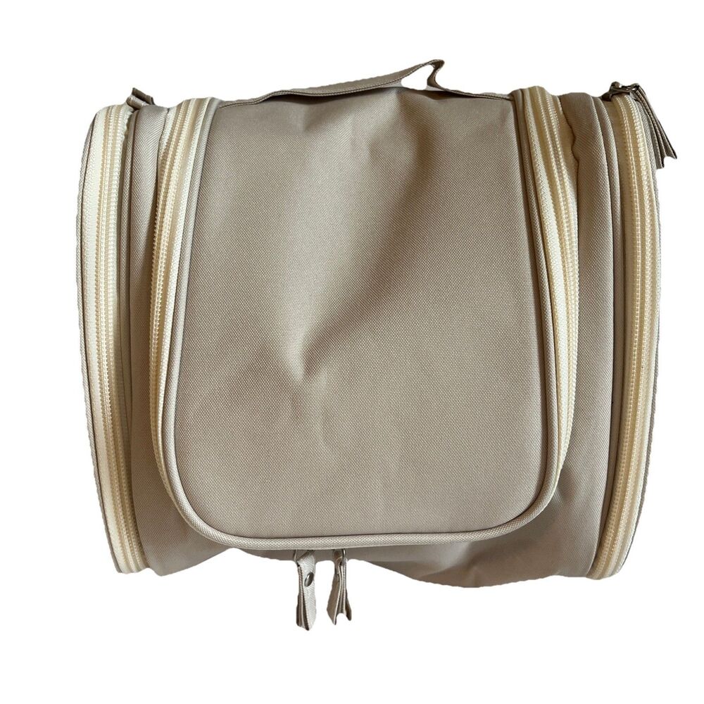 Travel Toiletry Wash Bag Shower Bath Dopp Kit Ivoiry Hanging Dorm School Travel